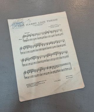 Partitura Harry Lime Theme - Anton Karas