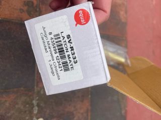 Manivela dorada con roseta