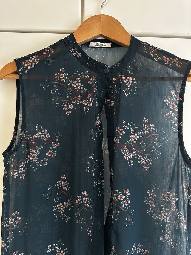 Kimono largo estampado