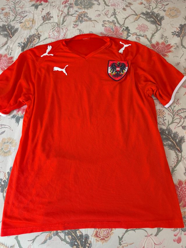 Camiseta Retro Austria Fútbol Puma 2008