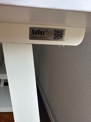 Mesa escritorio blanca Leroy Merlín