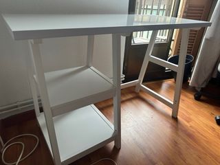 Mesa escritorio blanca Leroy Merlín