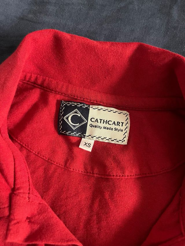 Polo Catchcart rojo XS