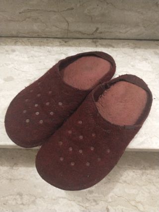 Crocs - Pantofole Marroni Usate