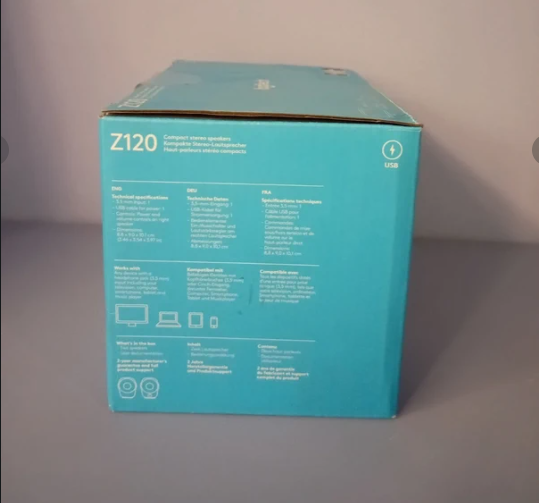 Logitech Z120 - Colunas 2.0