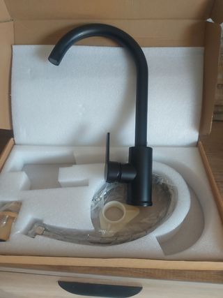 Grifo cocina negro mate - NUEVO