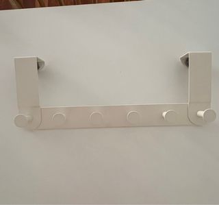 Perchero puerta ENUDDEN blanco