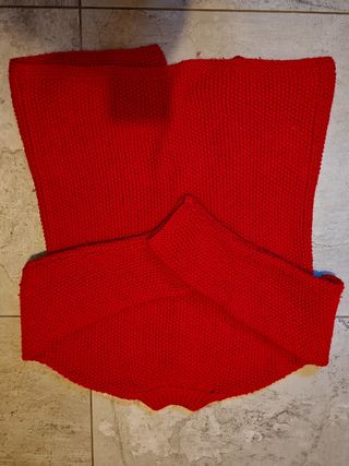 Blazer rosso in lana