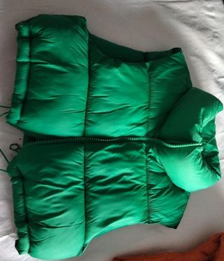 Chaleco Stradivarius verde - Talla S
