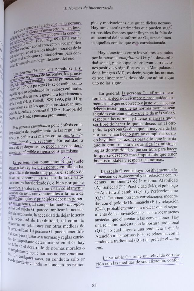 16 PF-APQ. Cuestionario Personalidad Adolescentes
