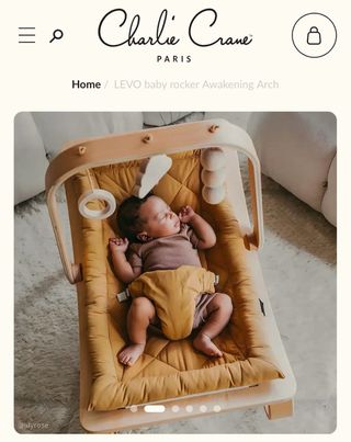 Hamaca mecedora de Charlie Crane Paris