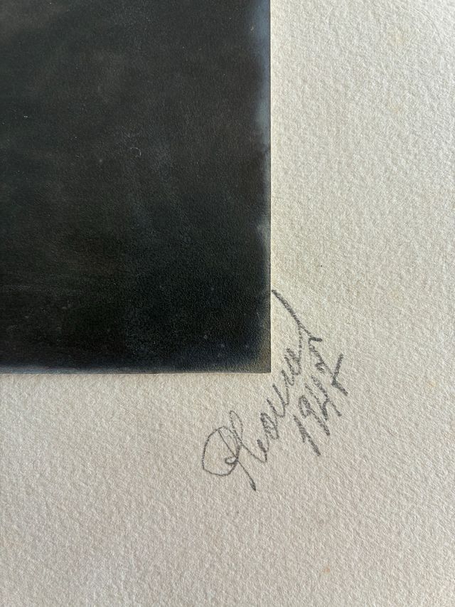 Fotografia antiga 1947. Signada a mà.