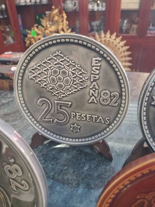 Monedas CERAMICA Mundial España '82