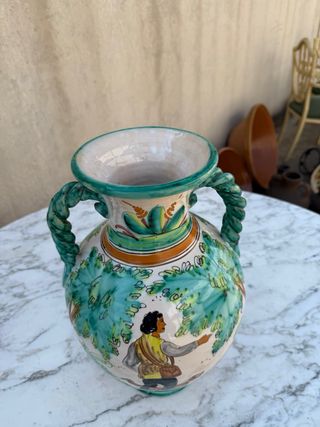Jarrón Cerámica Vintage