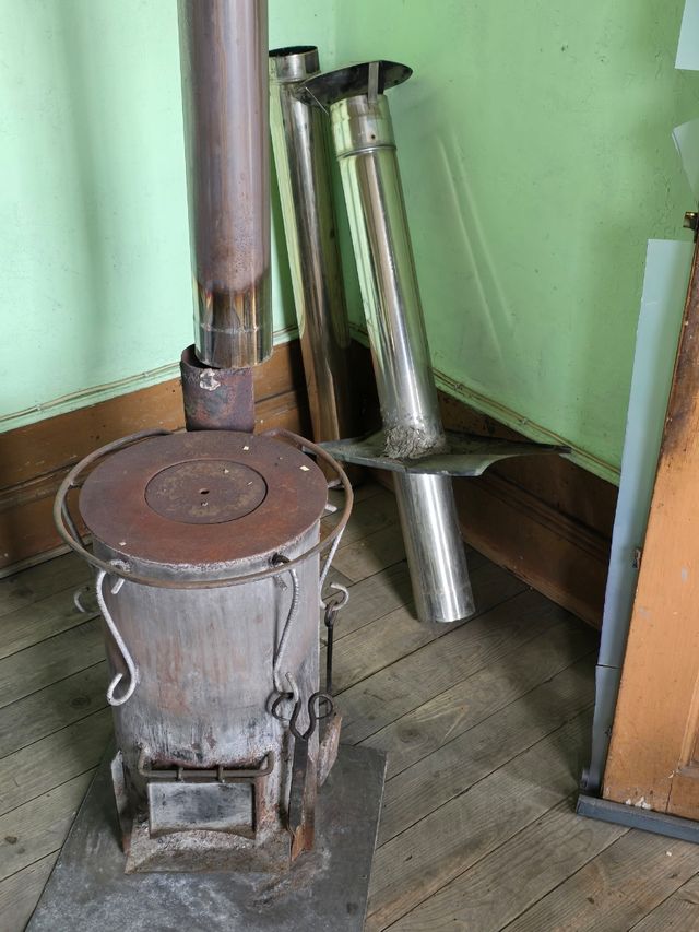 Fogão Antigo - Aquecimento