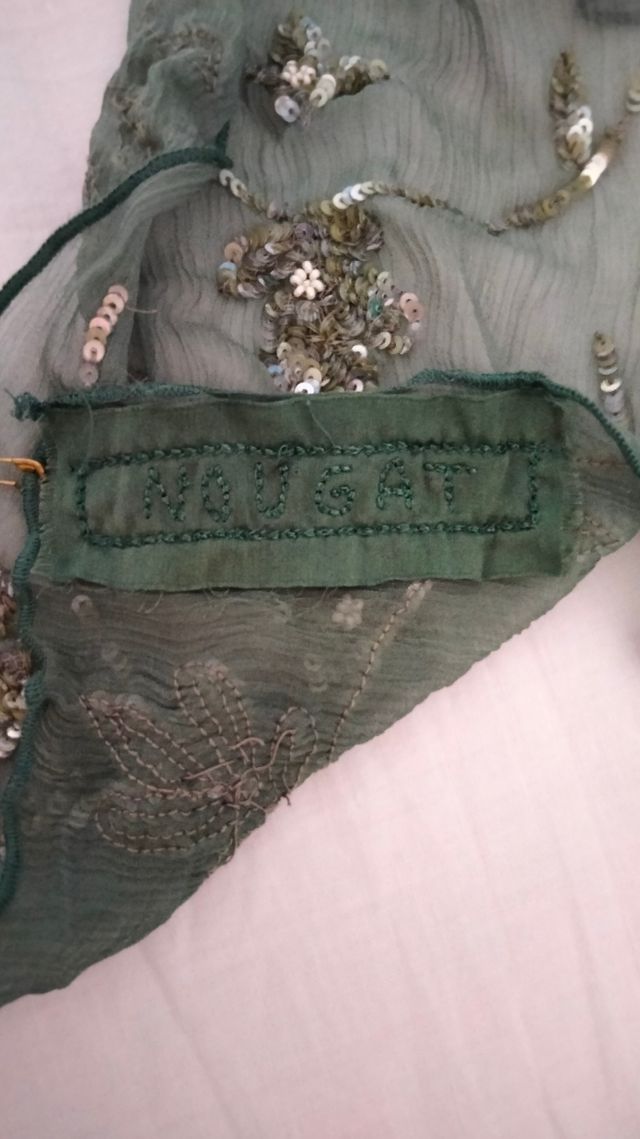 Foulard NOUGAT LONDON verde salvia