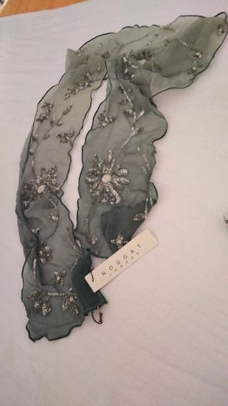 Foulard NOUGAT LONDON verde salvia 