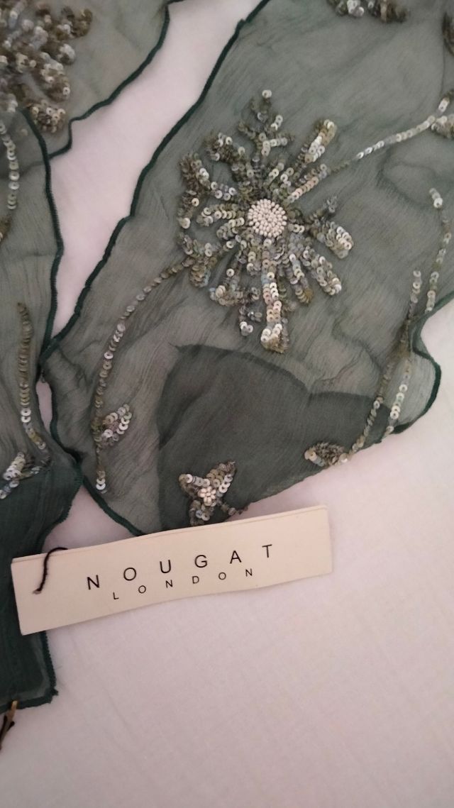 Foulard NOUGAT LONDON verde salvia