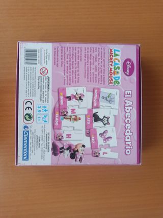Puzzle Minnie Mouse ABC