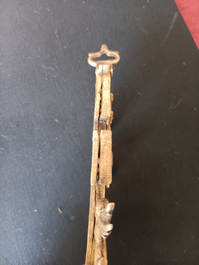 Cruz Caravana Antigua Bronce