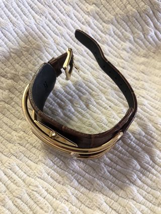 Reloj DKNY marrón y dorado