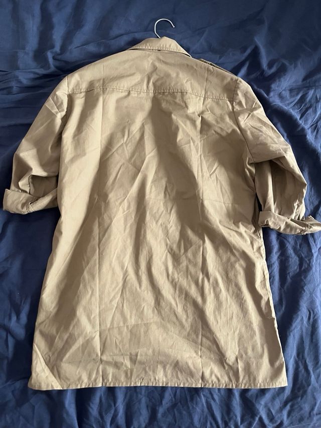 Camisa safari vintage talla S