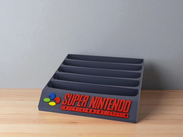 SNES - Portacartucce Super Nintendo