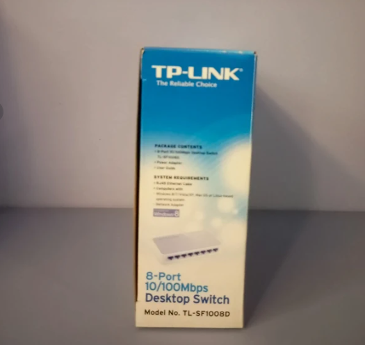 Switch TP-Link 8 Portas 10/100Mbps