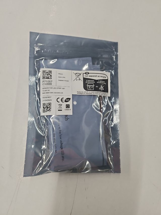 Sensor Luz Tira LED 12V