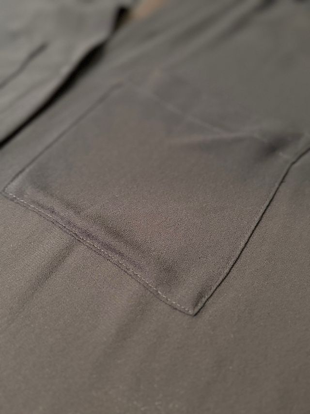 Camisa negra transparente. Talla L. Zara.