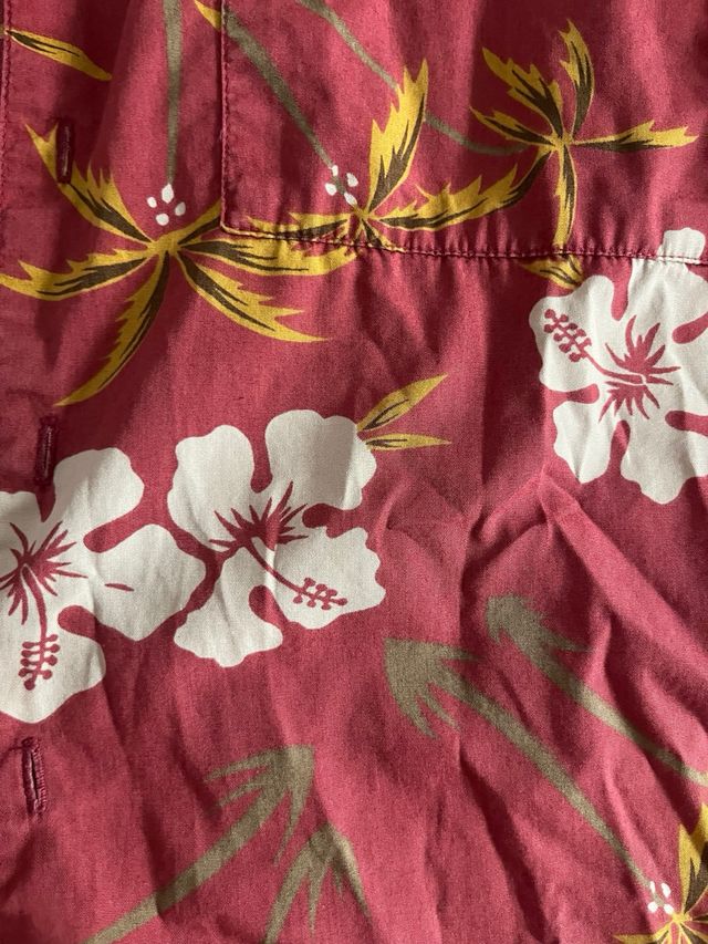 Camisa hawaiana Old Navy roja - Talla S