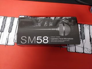 Micrófono cardioide SM 58 "Nuevo"