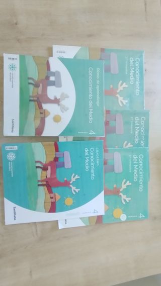 Libros de texto Santillana 4°Primaria. Extremadura
