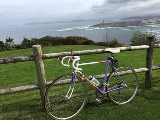Bicicleta carretera clásica