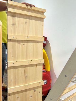 Conjunto Montessori  escalada + tobogán