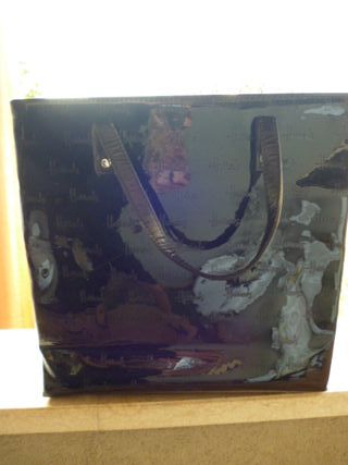 Borsa Harrods nera Londra