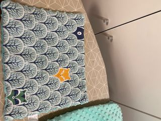 Mantas cambiador bebé - mint