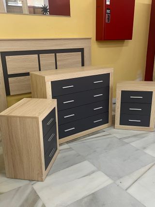 Cómoda con mesitas nuevas – Pack completo