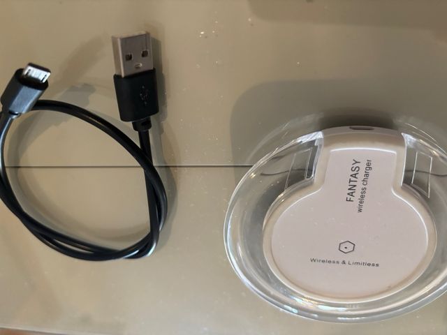 Cargador inalámbrico FANTASY + adaptador Wireless