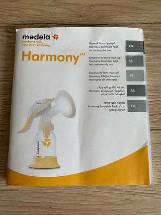 Sacaleches Manual Medela Harmony. Como nuevo.