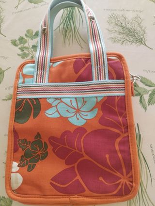 Bolso Woman Secret - Naranja-Turquesa
