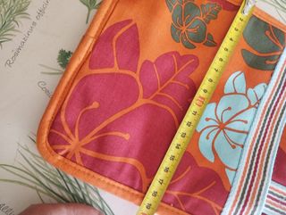 Bolso Woman Secret - Naranja-Turquesa