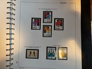 Sellos España 1989: Juegos Olímpicos y EXPO