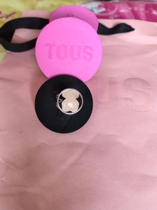 Anillo Tous Oso Rosa