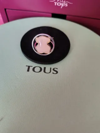 Anillo Tous Oso Rosa