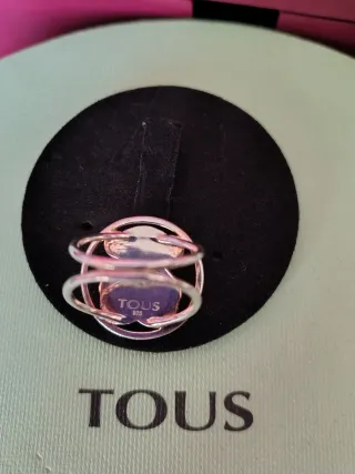 Anillo Tous Oso Rosa
