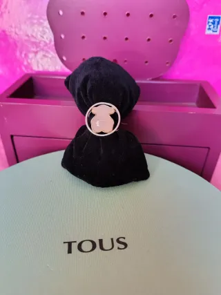 Anillo Tous Oso Rosa