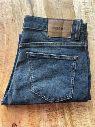 vaqueros/ Jeans PULL&BEAR Hombre, Talla 42, Slim