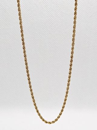 Cadena Oro 18K Cordón Salomónico Macizo, 14,7gr
