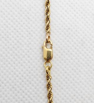 Cadena Oro 18K Cordón Salomónico Macizo, 14,7gr